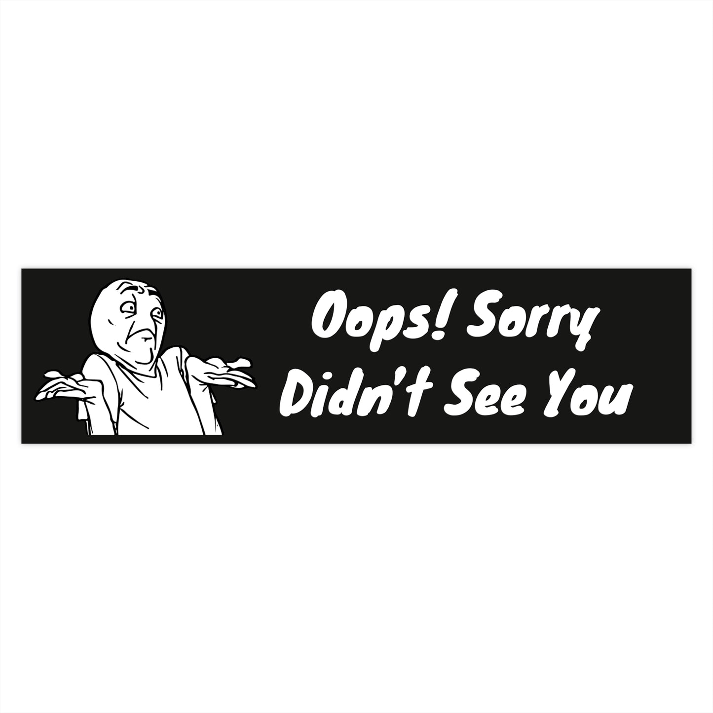 Humorous Car Bumper Stickers - Fun Vehicle Decor, Auto Accessory, Gift for Drivers, Easy to Apply, Car Humor