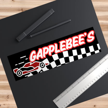 "Gapplebee’s" Bumper Sticker